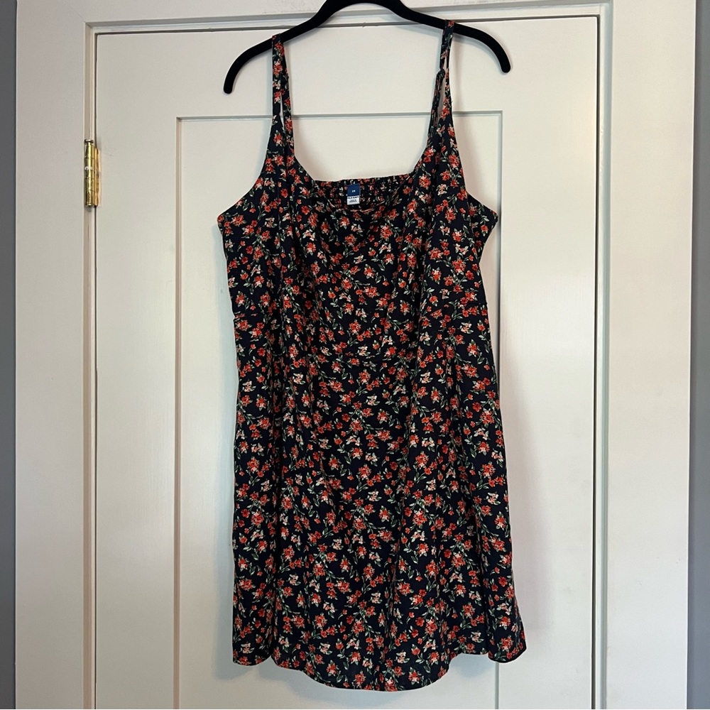 Old Navy Smocked back mini dress